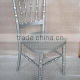 Silver Napoleon Chair thumbnail-1