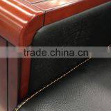 Commercial Use Office Sectional Genuine Leather Sofa 3 Seating Set Designs thumbnail-4