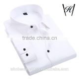 cotton polyester white formal shirt for mens