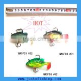 9+years Wholesaler&OEM Manufacturer ,Beijing Hirun provide vivid swim action fishing lures,beautifully colored soft lure NWFS03