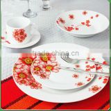 Daily used ceramic dinner set, high grade dinner set,decal porcelain dinner sets