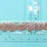 HC4771-1 Hechun Indian Hand Embroidery Work Fashion Garment Trim Types thumbnail-6