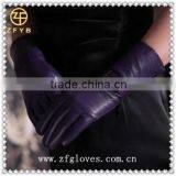 Top Sheep Skin Classical Gloves for Lady