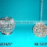 Crystal Round Votive Holder