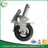 Rubber Scaffolding With Brake Adjustble Caster Wheel thumbnail-1