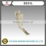 Industrial Sewing Machine Parts Sewing Accessories Solid Zipper Feet Single Needle S531L Presser Feet