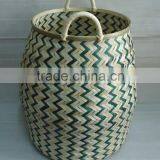 Beautiful Bamboo Wicker Laundry Basket From Vietnam Supplier