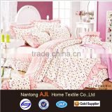2015 cotton new products Korea 100% linen bed sheets