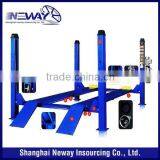 Hydraulic Cylinder 4 Post Car Lift in 4000kg for Sale thumbnail-2