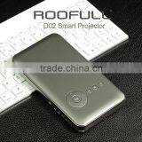 2016 Hot Selling RK3128 Smart Mini Portable Projector Support 4K, H-DMI, USB for Business, Education,and Home Theater