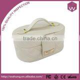 White Luxury Packaging Handbag For Jewelery Gift Handmade PU Box With Handle Hot Sale