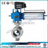 Pneumatic Single Acting Segment Regulating Ball Valve