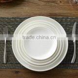 Shenzhen Factory Wholesale Cheap Plain Ceramic White Dinner Plate thumbnail-1