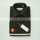 100% cotton long sleeve style stripe fashion business casual man shirt