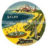 Souvenir 3D Ceramic Decorative Plate Spain. Salou (Diameter 17 Cm) thumbnail-1