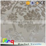 Chinese palace flower design-pure white color high quality for star hotel curtain, bed, table cloth using