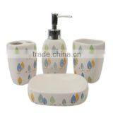 Glazed Bath Ceramic Bathroom Set thumbnail-3
