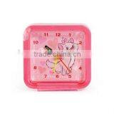 Fashion Plastic Table Desk Alarm Quartz Clock ITEM NO. RD9191S thumbnail-1