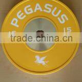 Crossfit 15kg Yellow Competition Bumper Plates thumbnail-1