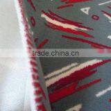 for Bus Seat Cushion Smooth Line Printed Tricot Fleece Composite Fabric