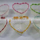 Crochet Mini Basket Heart thumbnail-1