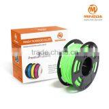 Shenzhen 3d printer filament PLA no plug, no big head MINGDA high quality PLA filament plastic raw material cost