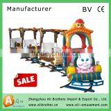 Professional!!!cheap!!! Hot Sale!!! High Quality!!!China Amusement Park Track Train Kiddie Train Playground Rides thumbnail-1