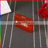 Custom Red PVC Packaging Box With White Printing thumbnail-2