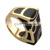 Custom Gold Finger Ring in Dubai Without Stone thumbnail-6