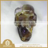 Crystal Hand Carving Amethyst Skull for sale with high quality geode good for art collection