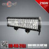 4 Row Led Light Bar off Road Quad Row Light Bar 4x4 4wd Roof Top Led Light Bar thumbnail-1