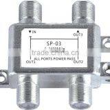 Satellite TV 3-Way Splitter