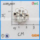 Shinning Small Flower Clear Crystal Alloy Flower Rhinestone Brooch thumbnail-4