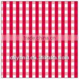 Magenta Gingham Oilcloth Tablecloth thumbnail-1