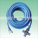 2-pin Japan Colored Coiled Retractable Power Extension Cord thumbnail-3