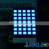 Square Dot 1.2 Inch Dot Matrix Led Display From ARKLED With Blue Color thumbnail-2