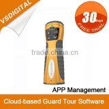 Rechargeable battery long distance guard tour wand