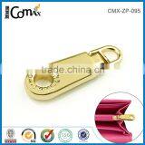 Gold Engraved Custom Metal Handbag Zipper Pulls thumbnail-3