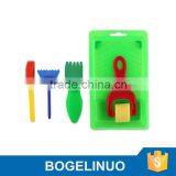 DIY Kids Painting Sponge Brush Set With Plastic Tray thumbnail-3