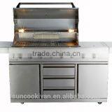 6 Main Burners High End Stainless Steel Barbecue Gas Grill thumbnail-3