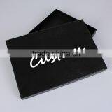 Black Cardboard Gift Package Hard Gift Paper Box