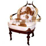 Stylish Horn Chair Office Chair Royal Chair Horn Dinnnig Table thumbnail-3