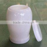 Natural White Marble Cremation Urns thumbnail-1
