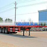 3 Axles Flatbed Trailer,40ft Flatbed Trailer,tri-axle Flatbed Trailer thumbnail-1