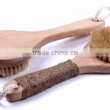 High Quality Wooden Bath Brush Made From 100% Natureal Bristles thumbnail-1