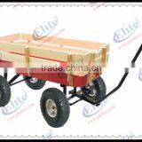 Hot Sale Wood Foldable Children Wagon Trolley Cart thumbnail-4