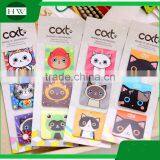 Free Sample Wholesale Cartoon Characters Magnetic Souvenir Paper Bookmark Promotional Gifts Stationery Set thumbnail-4