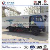 Dongfeng 4*2 4*4 Type 190hp 8 Ton Road Sweeper Manufacture thumbnail-2