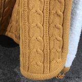 High Quality Cotton Sherpa Composite Knitted Winter Blanket thumbnail-2