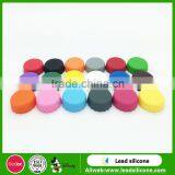 Colorful Reusable Silicone Beer Bottle Caps,Silicone Beer Saver Wine Bottle Stopper thumbnail-4